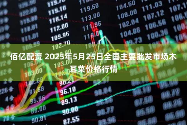 佰亿配资 2025年5月25日全国主要批发市场木耳菜价格行情