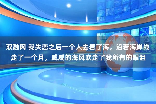 双融网 我失恋之后一个人去看了海，沿着海岸线走了一个月，咸咸的海风吹走了我所有的眼泪